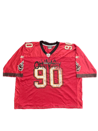 tampa bay buccaneers 90 red jersey